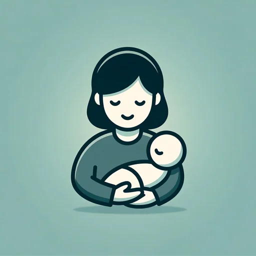 Newborn care illustration