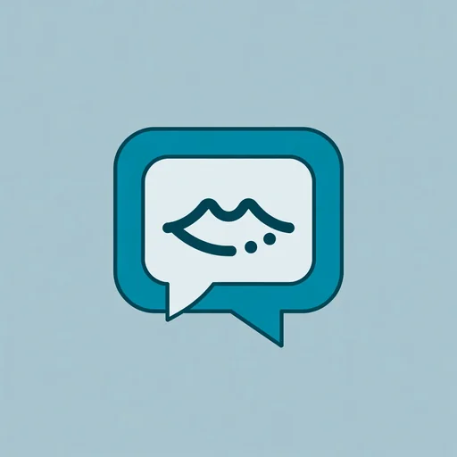 Speech therapy icon